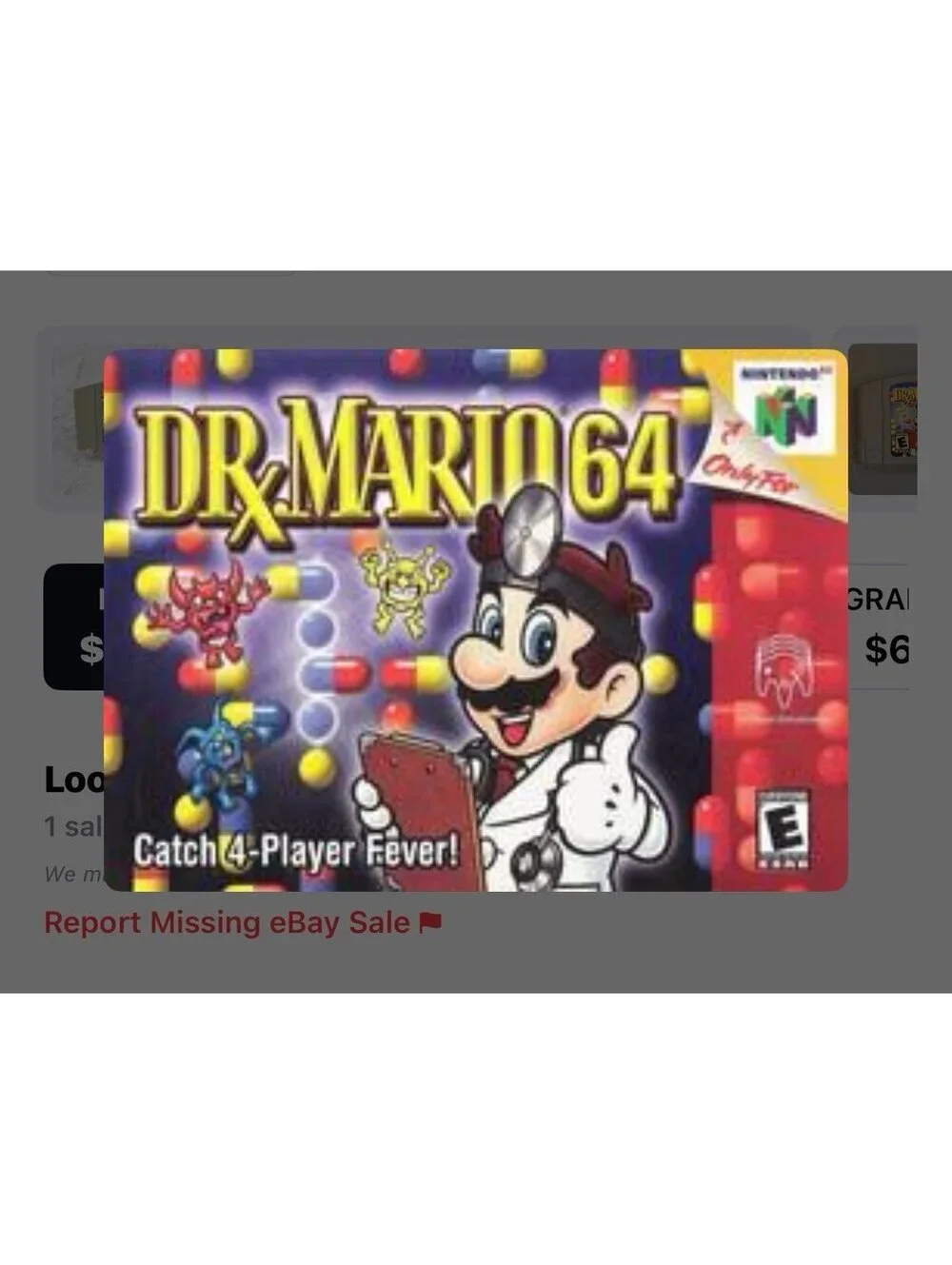 Dr. Mario 64 for Nintendo 64